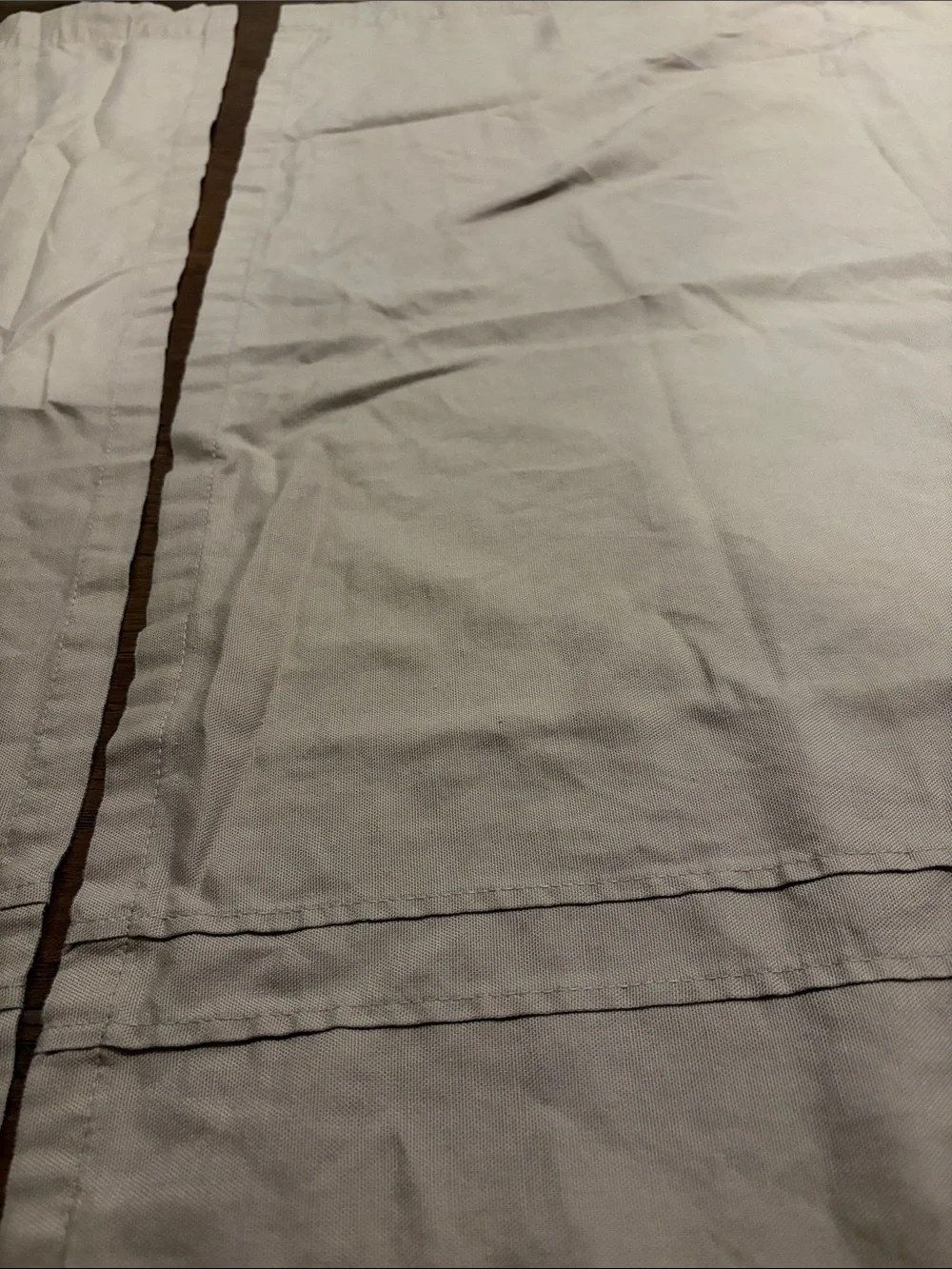 Beige/Brown tiered valance set of 2, Better Homes and Garden 34 in x 27 in